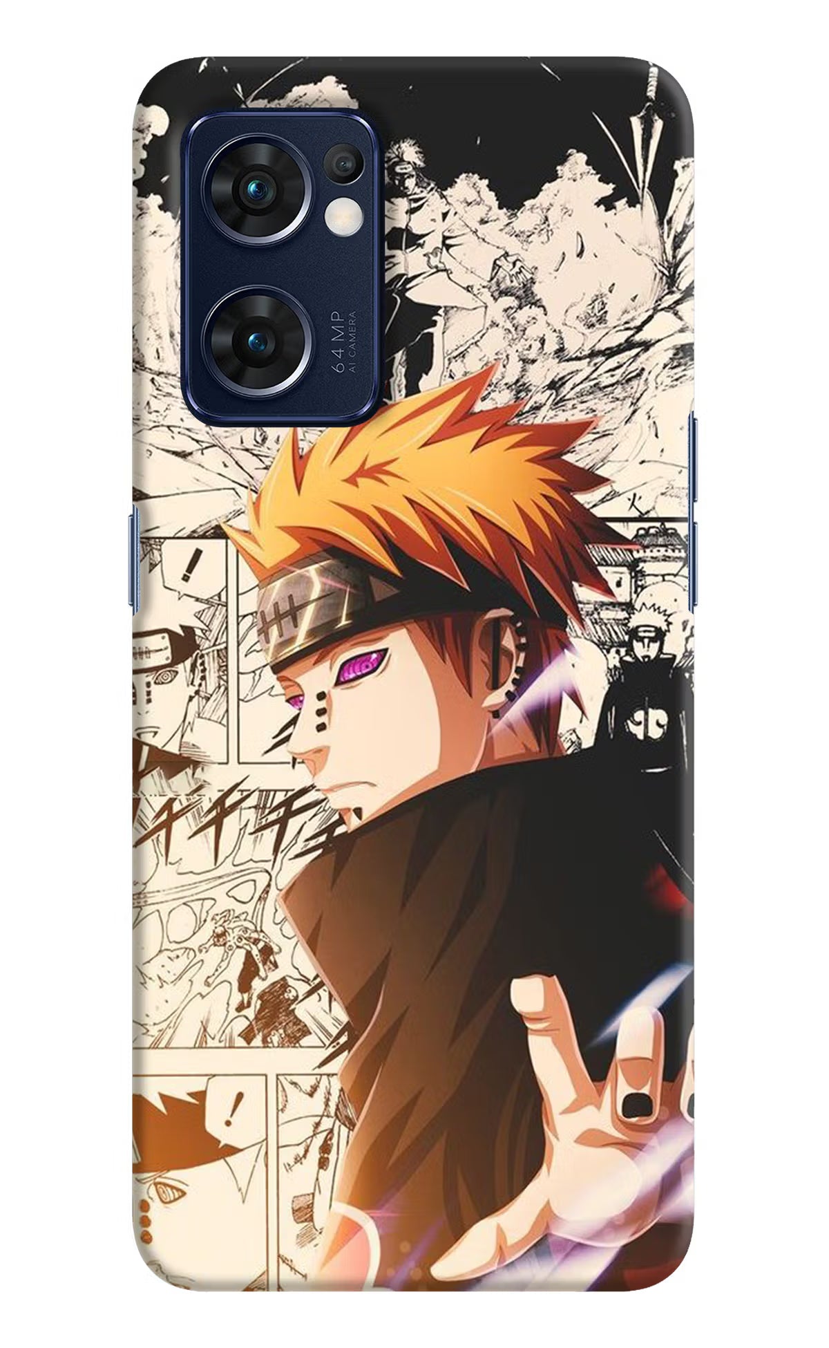 Pain Anime Oppo Reno7 5G Hard Case Back Cover by Casekaro