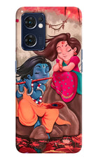 Radhe Krishna Oppo Reno7 5G Hard Case Back Cover by Casekaro