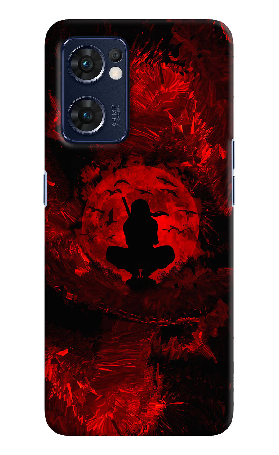 Itachi Uchiha Oppo Reno7 5G Back Cover, Hard case