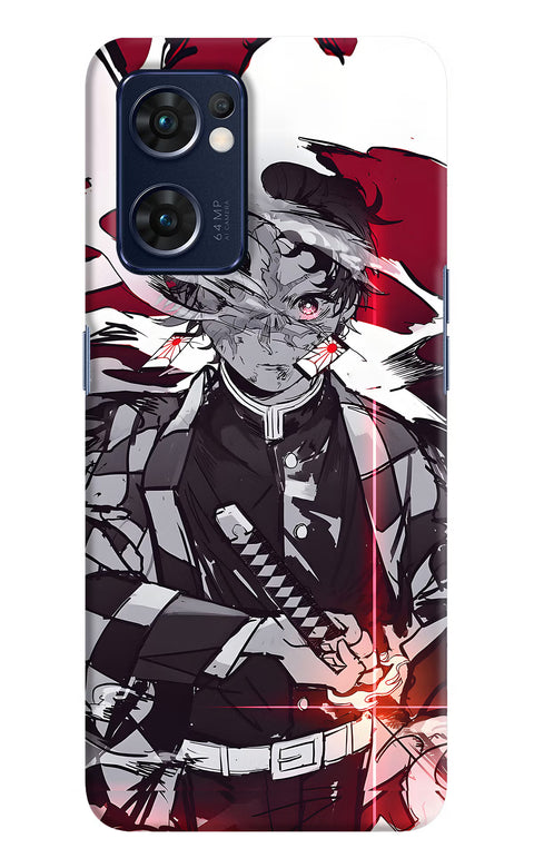 Demon Slayer Oppo Reno7 5G Back Cover
