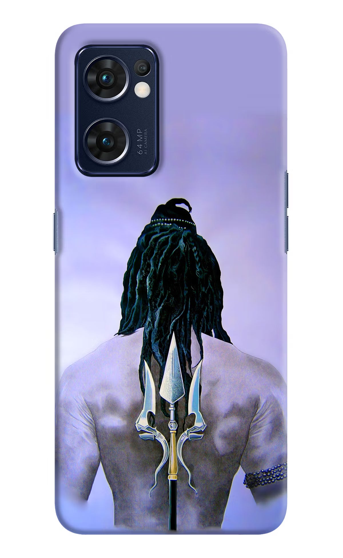 Shiva Oppo Reno7 5G Hard Case Back Cover by Casekaro