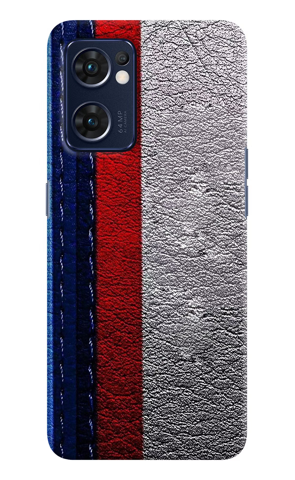 BMW Stripes Oppo Reno7 5G Hard Case Back Cover by Casekaro