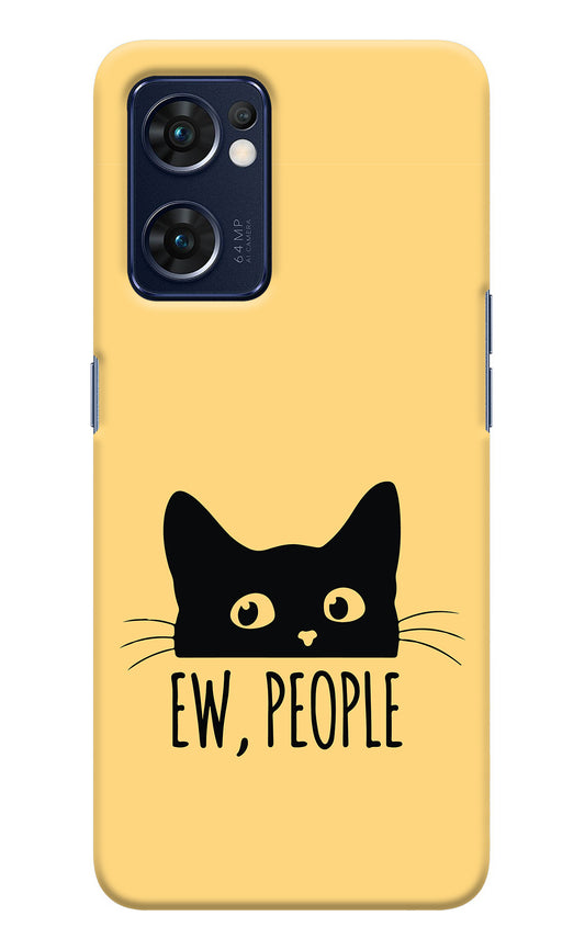 Ew People Catitude Oppo Reno7 5G Back Cover