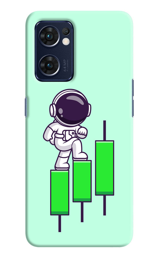 Astronaut Trader Oppo Reno7 5G Back Cover