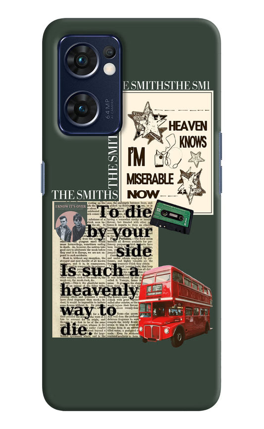 The Smiths Oppo Reno7 5G Hard Case Back Cover by Casekaro