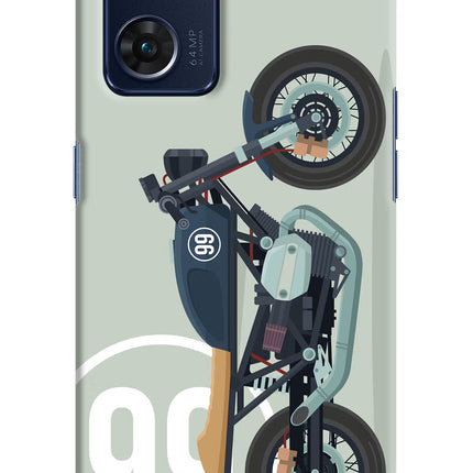 Classic Cafe Racer 99 Oppo Reno7 5G Hard Case Back Cover by Casekaro