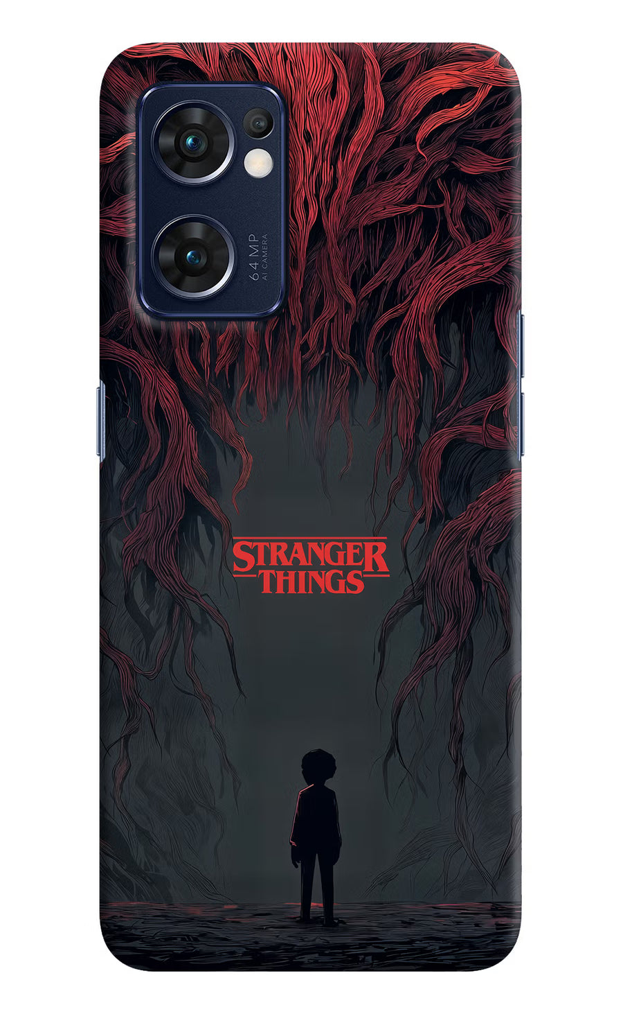 Ordinary Things Dark Side Oppo Reno7 5G Back Cover, Hard case