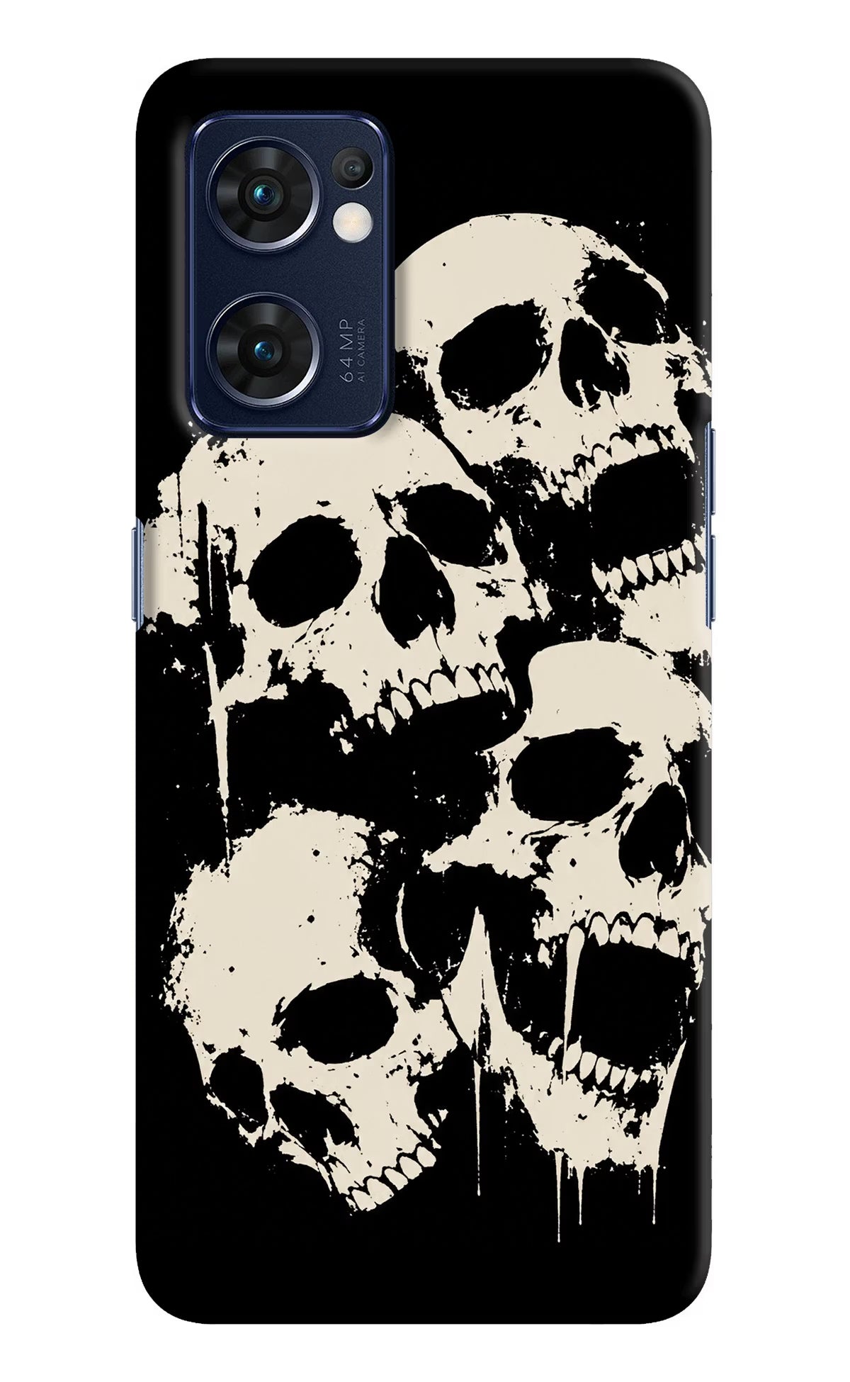 Dead Stack Oppo Reno7 5G Hard Case Back Cover by Casekaro