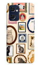 Mirror Cats Oppo Reno7 5G Hard Case Back Cover by Casekaro
