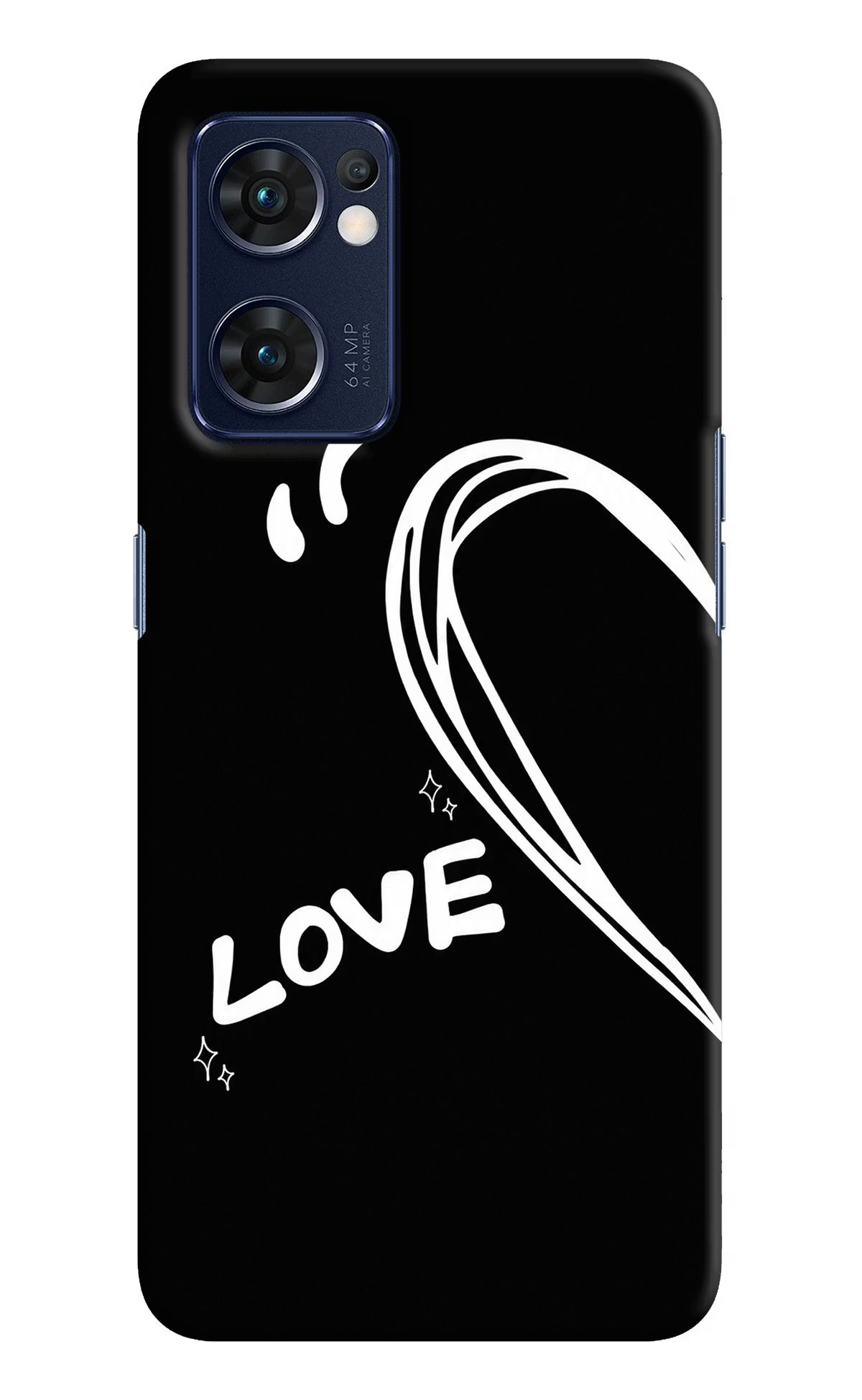 Love Line Oppo Reno7 5G Back Cover