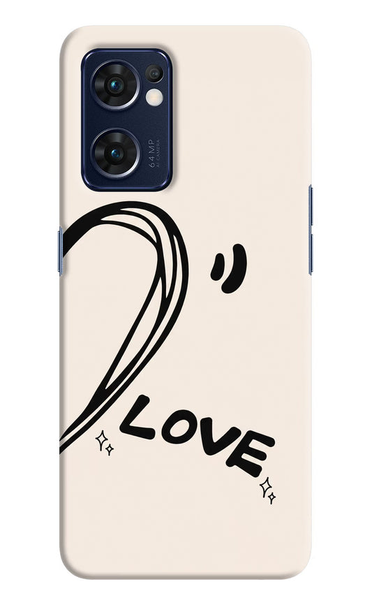 Soul Line Oppo Reno7 5G Hard Case Back Cover by Casekaro