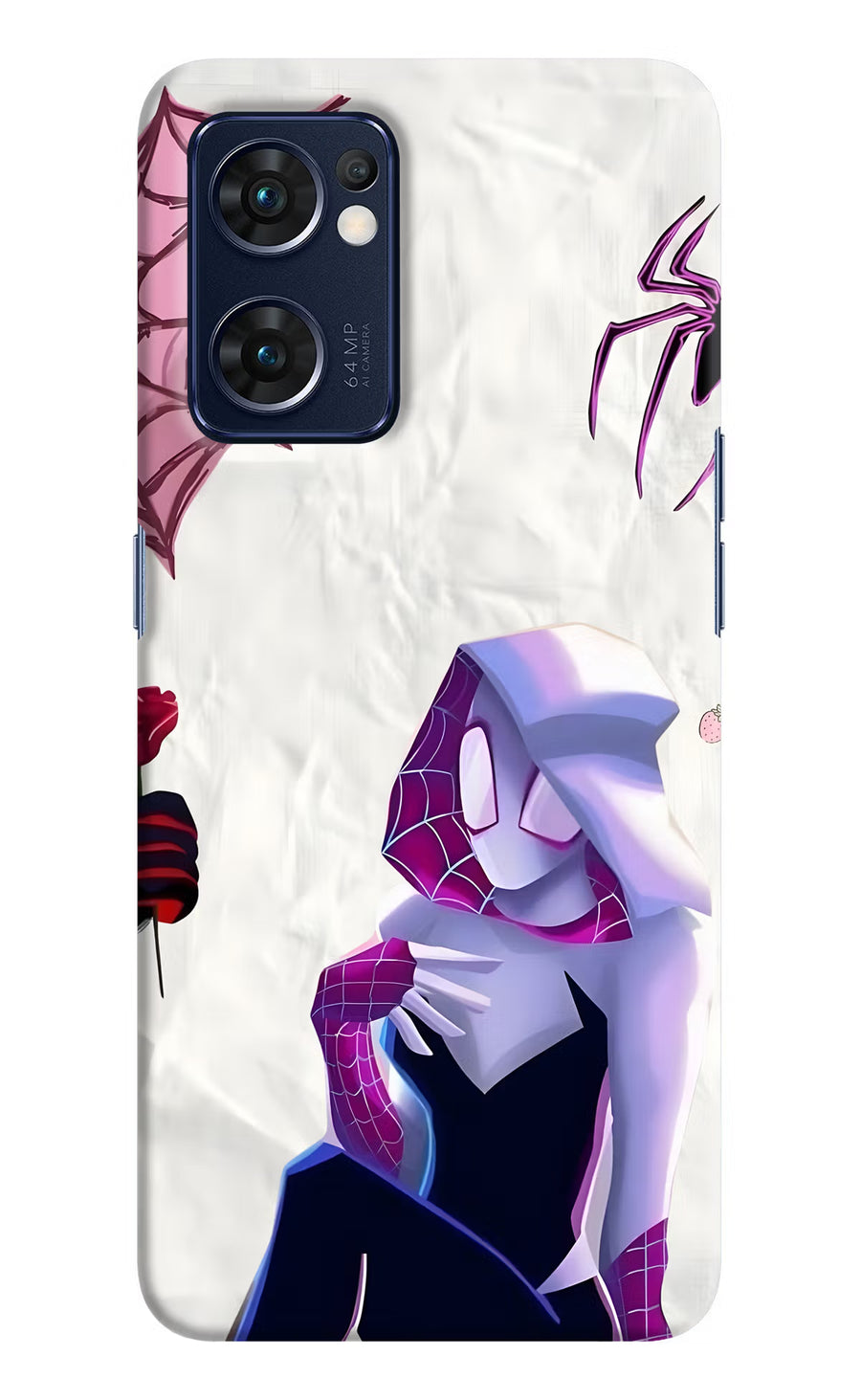 Gwen Verse Oppo Reno7 5G Back Cover, Hard case