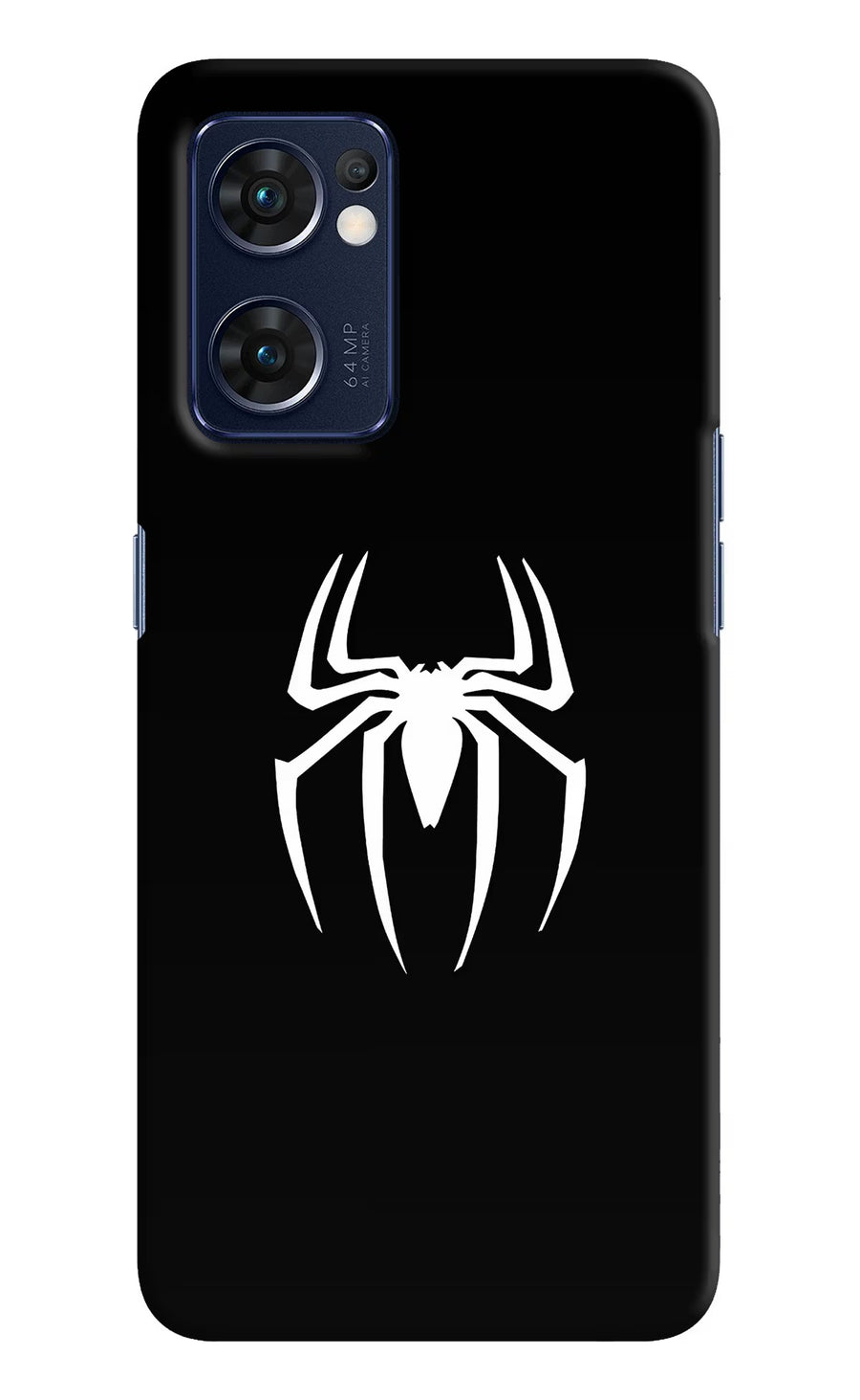 Miles Symbol Oppo Reno7 5G Back Cover, Hard case