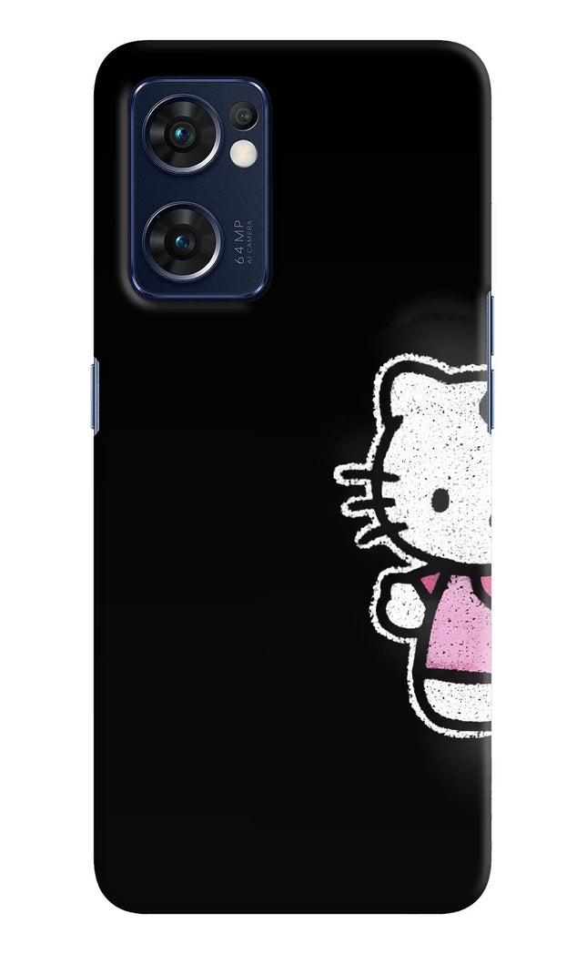 Kitty Charm Oppo Reno7 5G Hard Case Back Cover by Casekaro