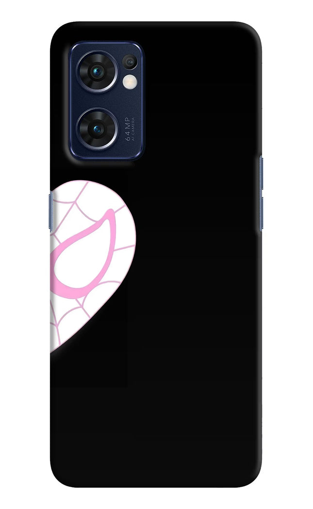 Gwen Mask Oppo Reno7 5G Hard Case Back Cover by Casekaro