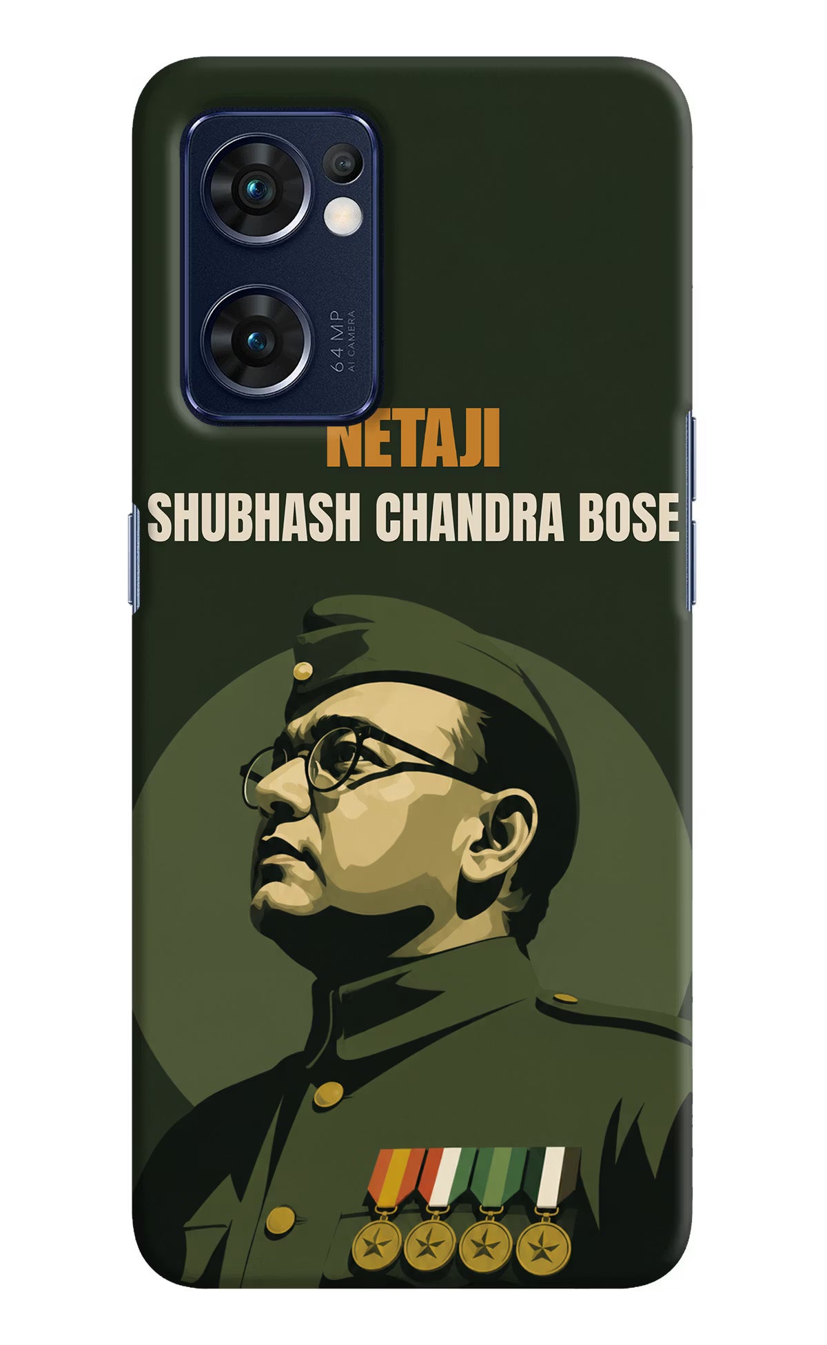 Netaji Legacy Oppo Reno7 5G Back Cover