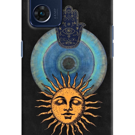 Divine Sun Oppo Reno7 5G Hard Case Back Cover by Casekaro