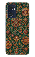 Green Pataka Oppo Reno7 5G Hard Case Back Cover by Casekaro