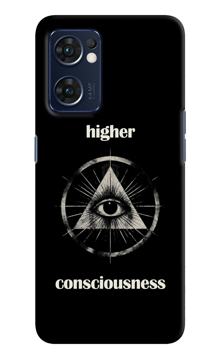Illuminati Eye Oppo Reno7 5G Back Cover, Hard case
