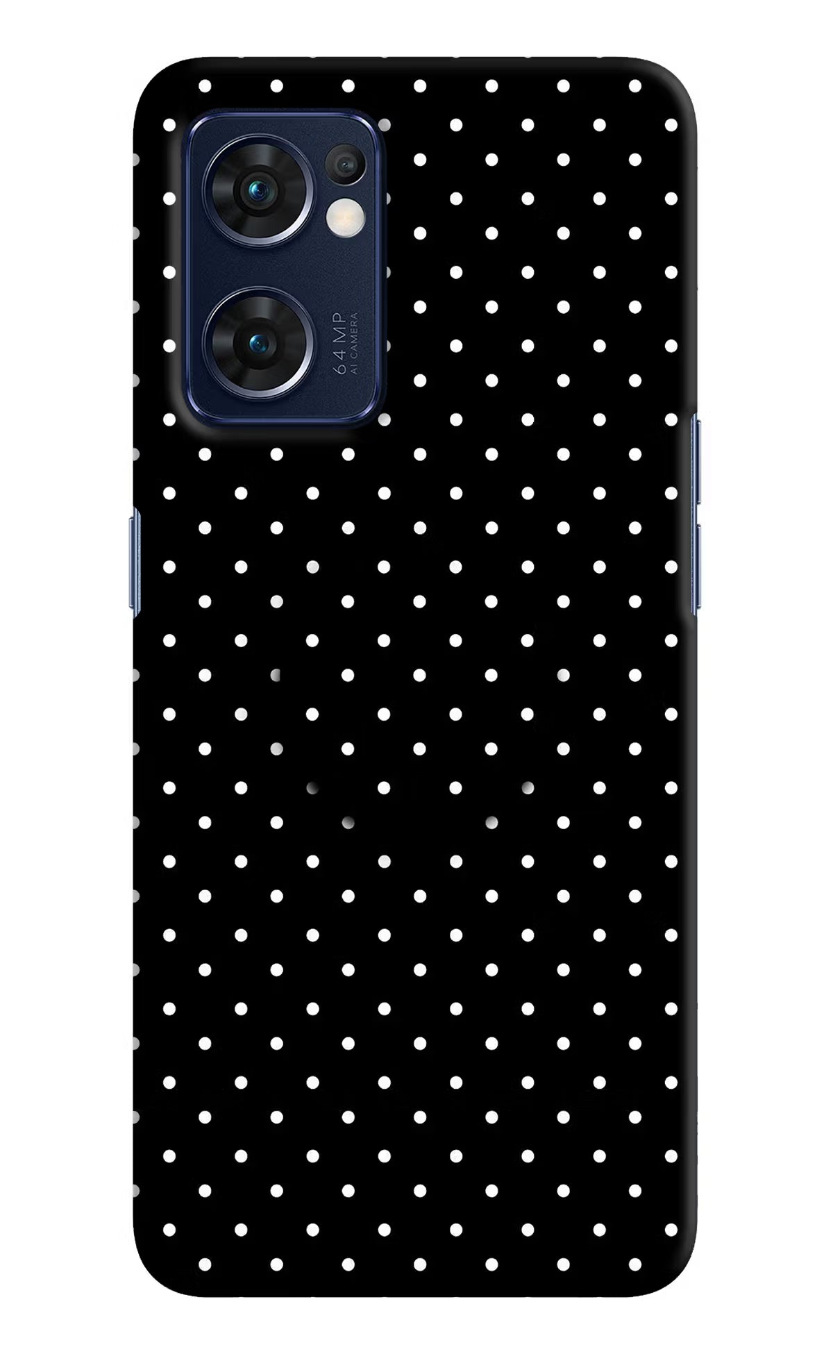 White Dots Oppo Reno7 5G Pop Case by Casekaro