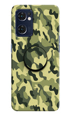 Camouflage Oppo Reno7 5G Pop Case by Casekaro