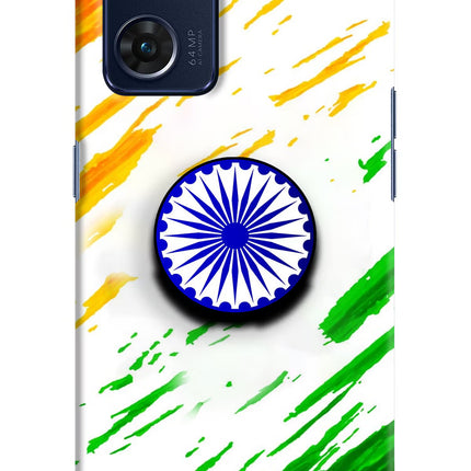 Indian Flag Ashoka Chakra Oppo Reno7 5G Pop Case by Casekaro