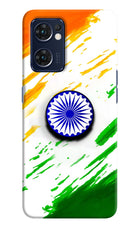 Indian Flag Ashoka Chakra Oppo Reno7 5G Pop Case by Casekaro