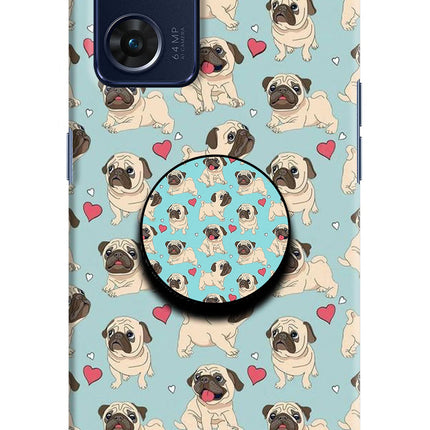 Pug Dog Oppo Reno7 5G Pop Case by Casekaro