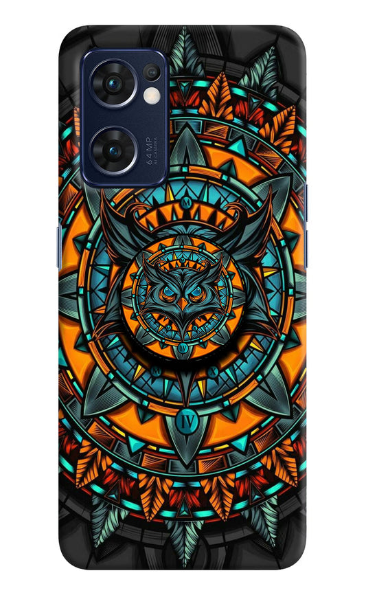Angry Owl Oppo Reno7 5G Pop Case by Casekaro