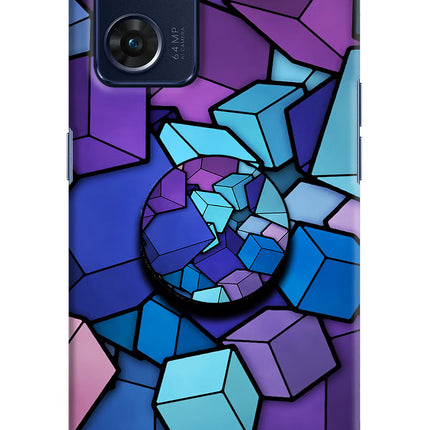 Cubic Abstract Oppo Reno7 5G Pop Case by Casekaro