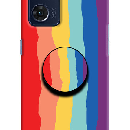 Rainbow Oppo Reno7 5G Pop Case by Casekaro