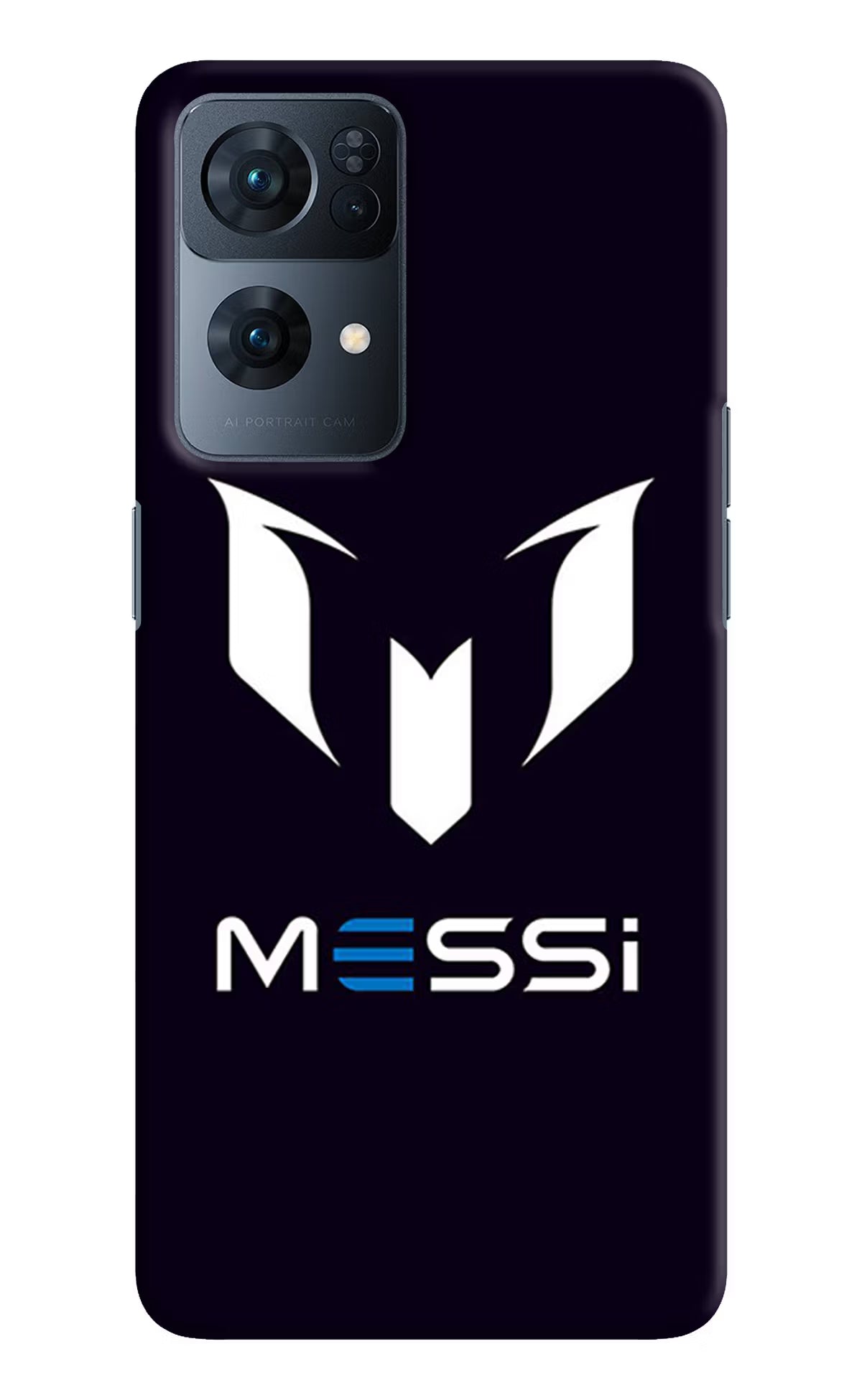 Messi Logo Oppo Reno7 Pro 5G Hard Case Back Cover by Casekaro