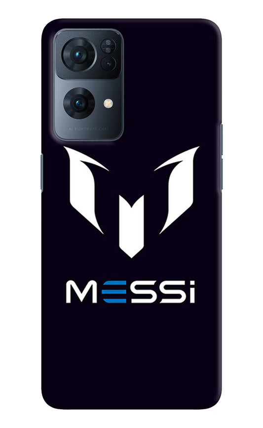 Messi Logo Oppo Reno7 Pro 5G Hard Case Back Cover by Casekaro