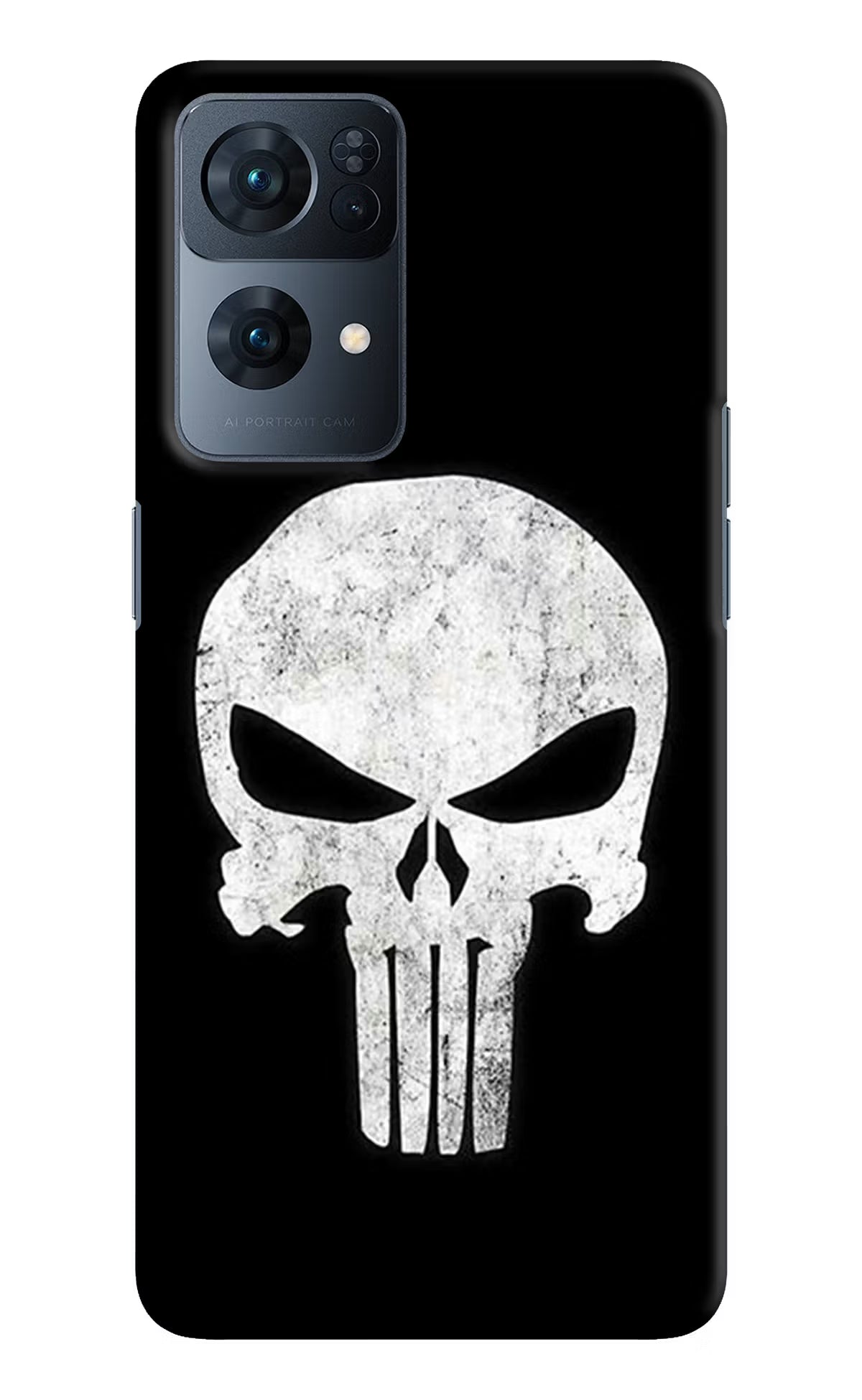 Punisher Skull Oppo Reno7 Pro 5G Hard Case Back Cover by Casekaro