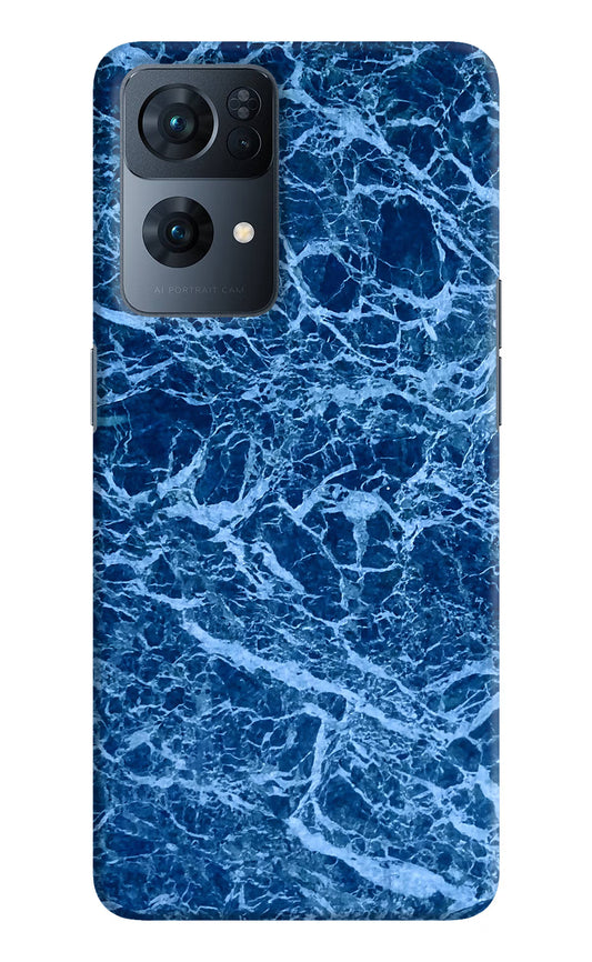 Blue Marble Oppo Reno7 Pro 5G Hard Case Back Cover by Casekaro