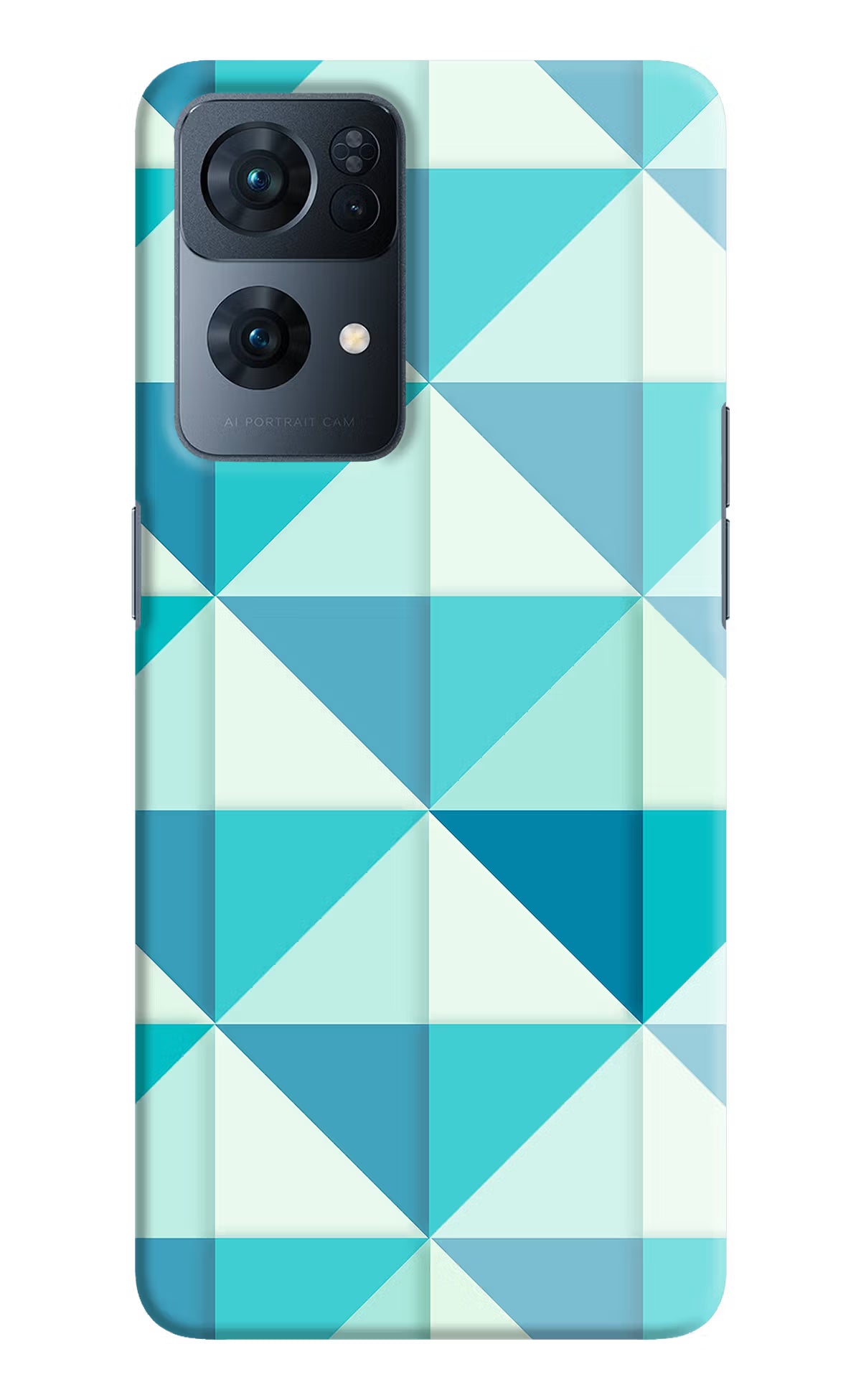 Abstract Oppo Reno7 Pro 5G Hard Case Back Cover by Casekaro
