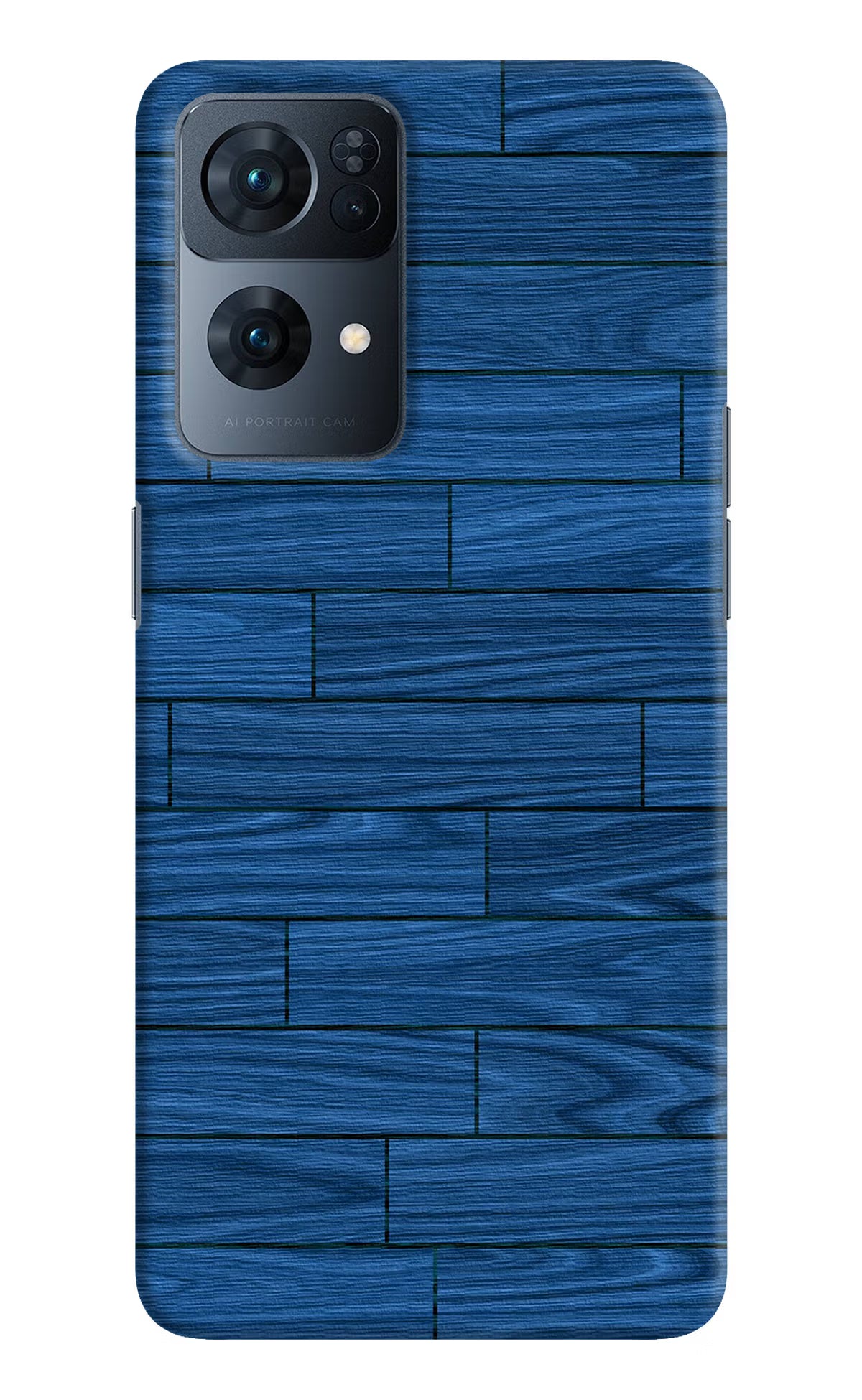 Wooden Texture Oppo Reno7 Pro 5G Hard Case Back Cover by Casekaro