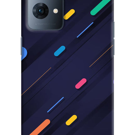Abstract Design Oppo Reno7 Pro 5G Hard Case Back Cover by Casekaro