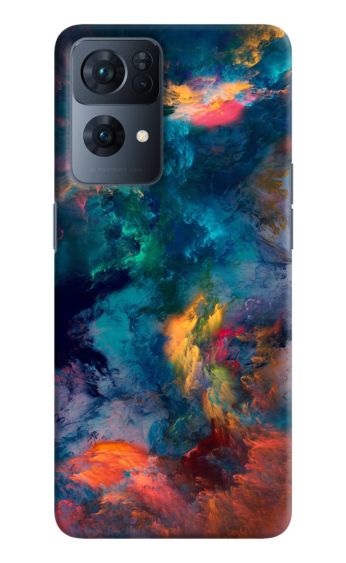 Artwork Paint Oppo Reno7 Pro 5G Hard Case Back Cover by Casekaro