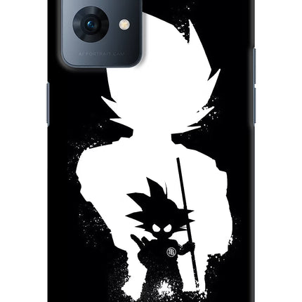 Goku Shadow Oppo Reno7 Pro 5G Hard Case Back Cover by Casekaro