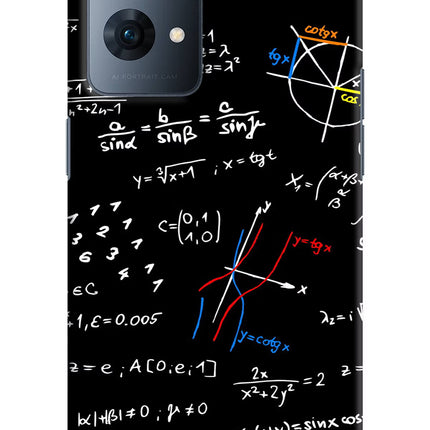 Mathematics Formula Oppo Reno7 Pro 5G Hard Case Back Cover by Casekaro