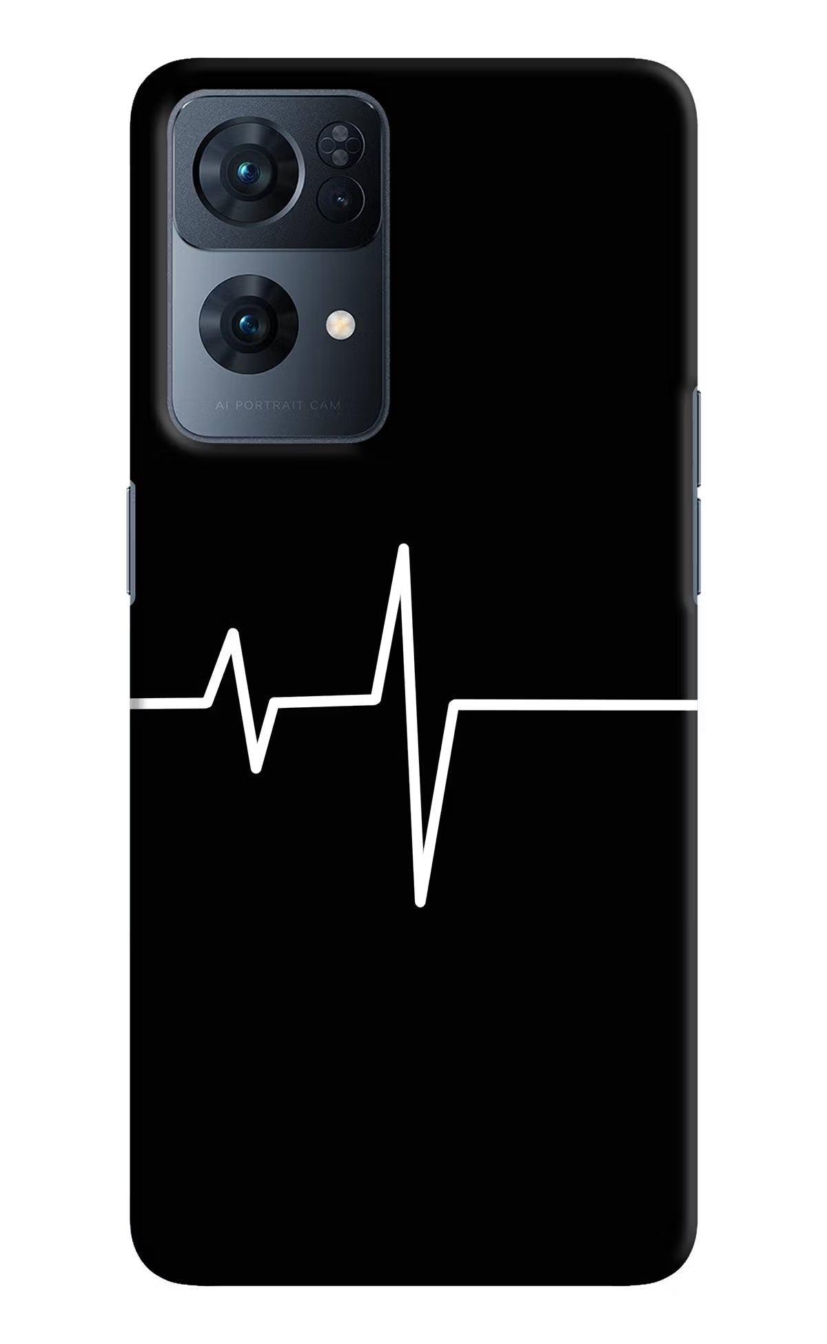 Heart Beats Oppo Reno7 Pro 5G Hard Case Back Cover by Casekaro