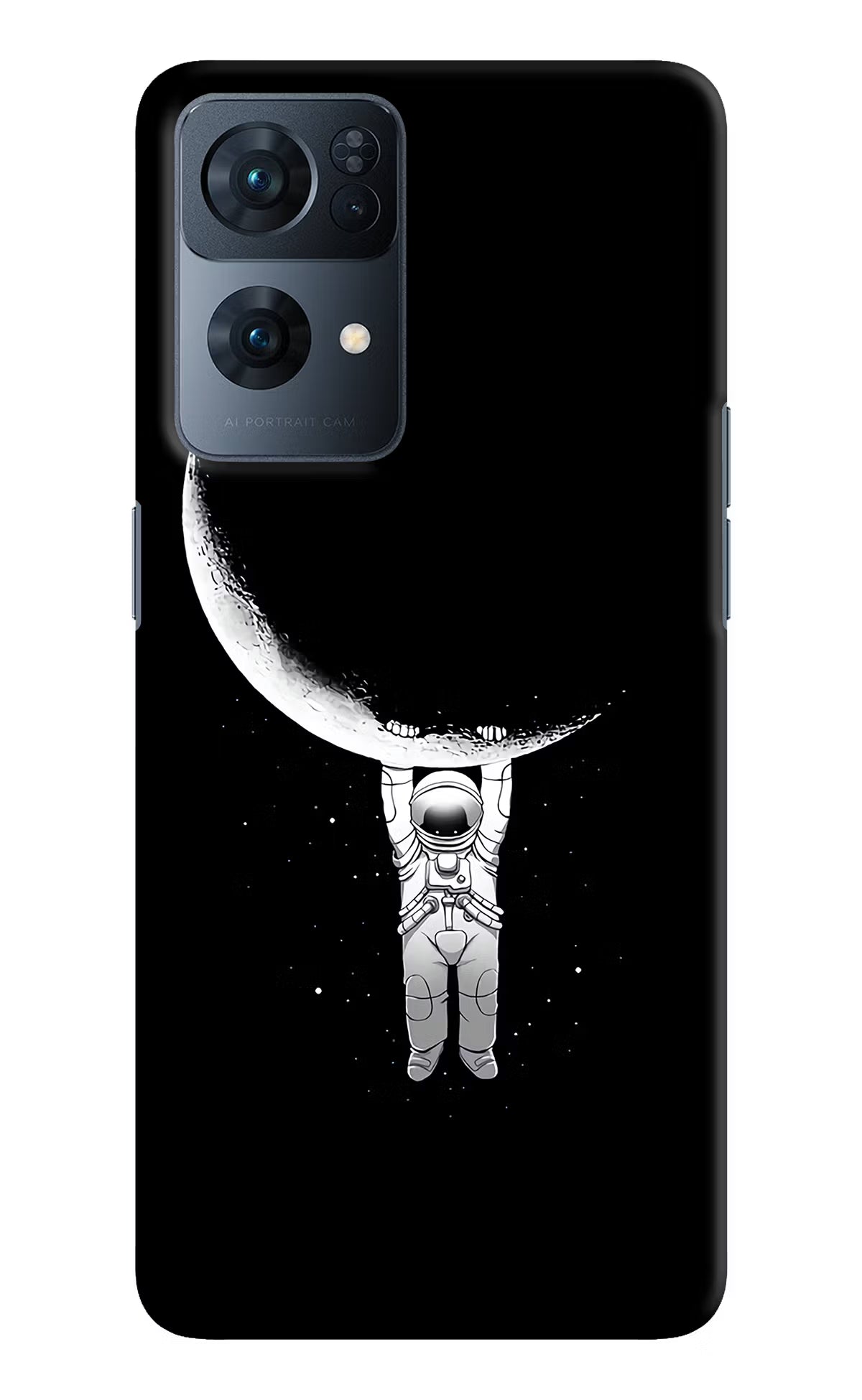 Moon Space Oppo Reno7 Pro 5G Hard Case Back Cover by Casekaro