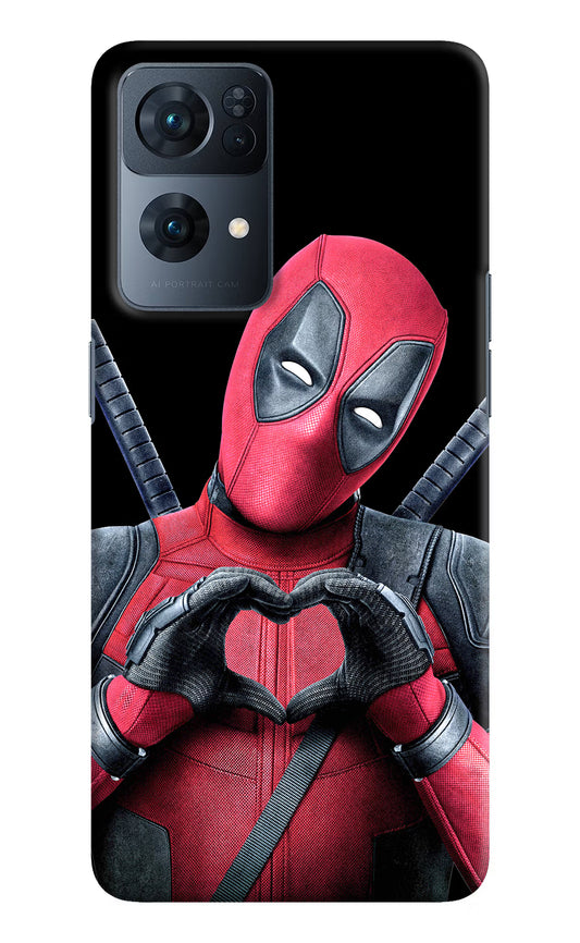 Deadpool Oppo Reno7 Pro 5G Hard Case Back Cover by Casekaro