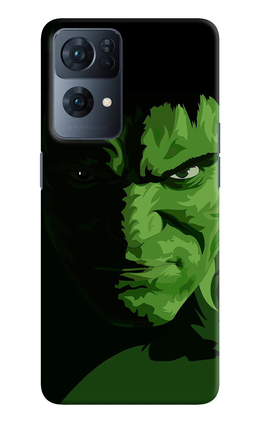 HULK Oppo Reno7 Pro 5G Back Cover, Hard case