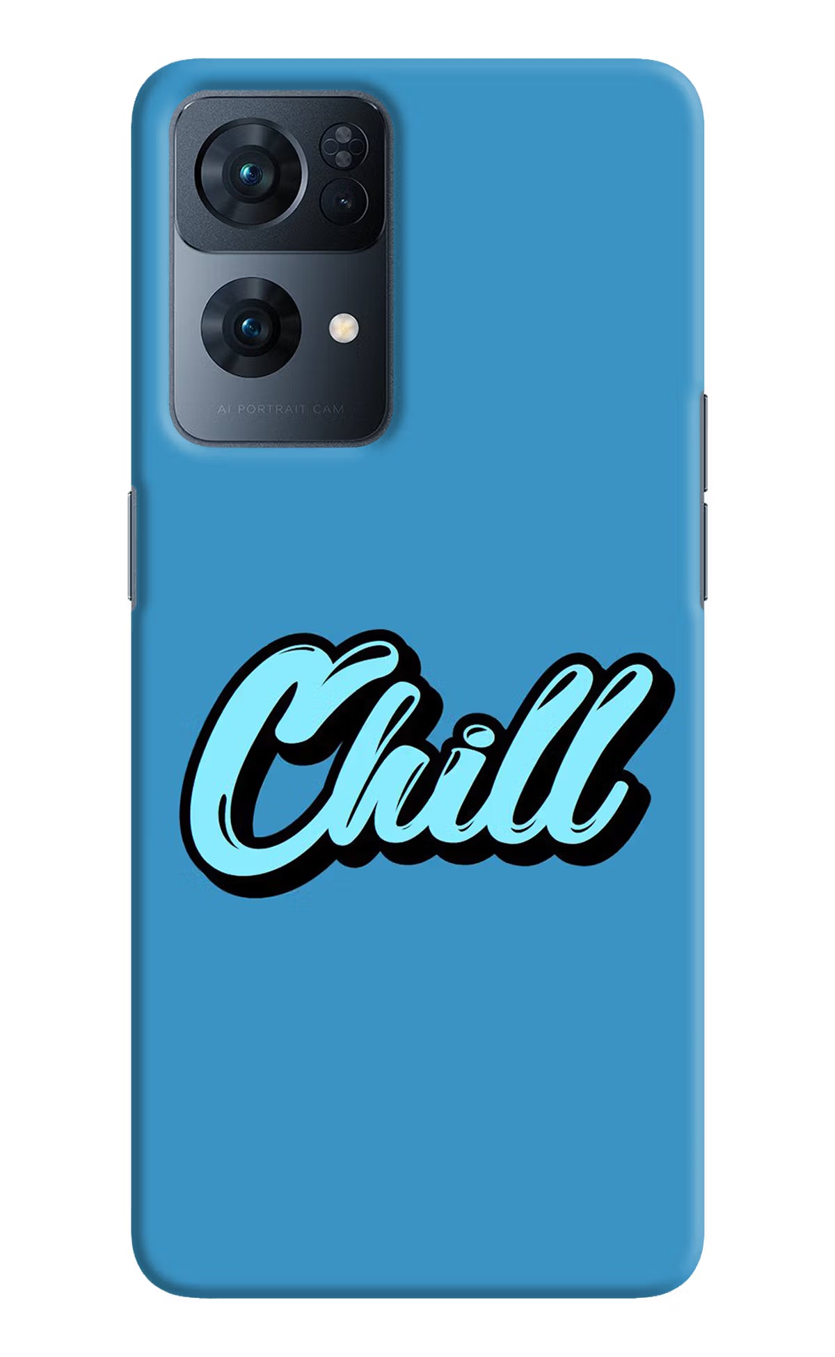 Chill Oppo Reno7 Pro 5G Hard Case Back Cover by Casekaro