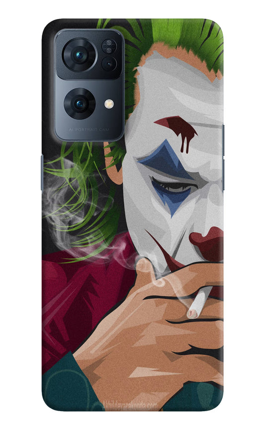 Joker Smoking Oppo Reno7 Pro 5G Hard Case Back Cover by Casekaro
