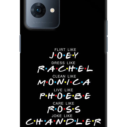 FRIENDS Character Oppo Reno7 Pro 5G Hard Case Back Cover by Casekaro