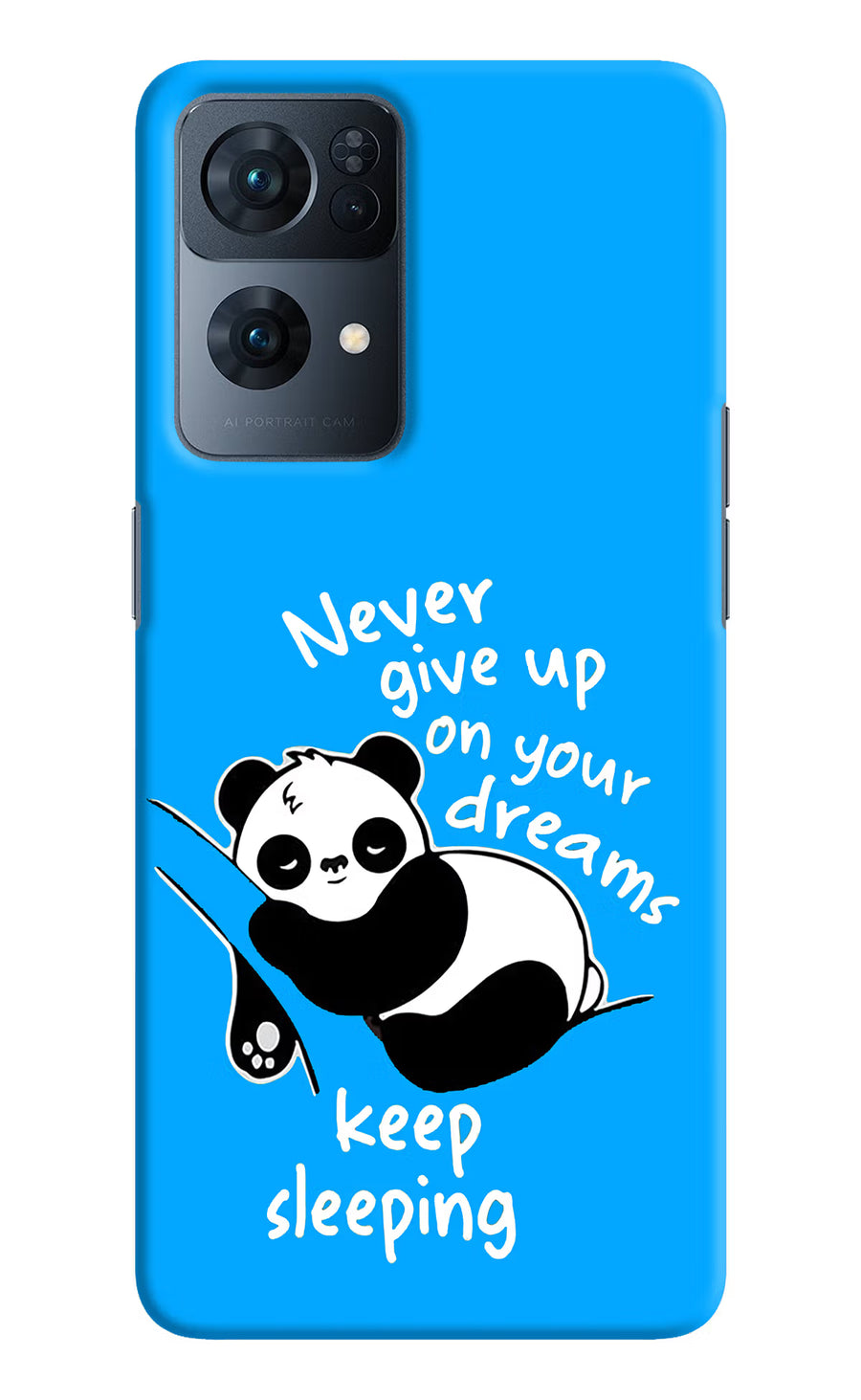Keep Sleeping Oppo Reno7 Pro 5G Back Cover, Hard case