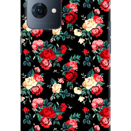 Rose Pattern Oppo Reno7 Pro 5G Hard Case Back Cover by Casekaro